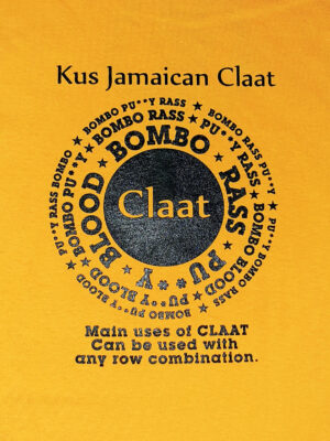 Alternative view of Kus Claat (Golden Yellow)
