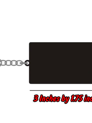 Alternative view of One Love Jamaica PVC Keyring
